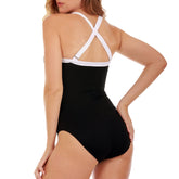 InstantFigure Two-Tone One Piece Swimsuit 13306P